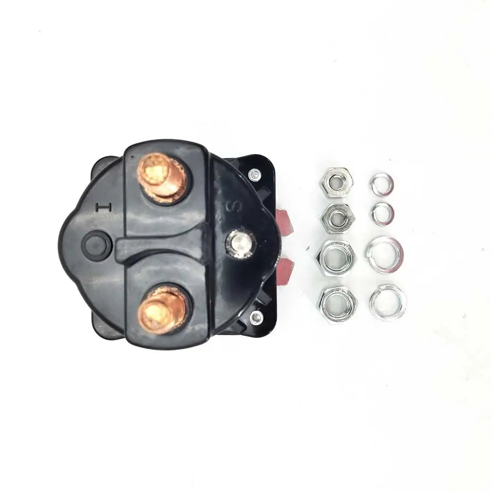 12V Solenoid Relay 3 Terminal Curved Base 75089822