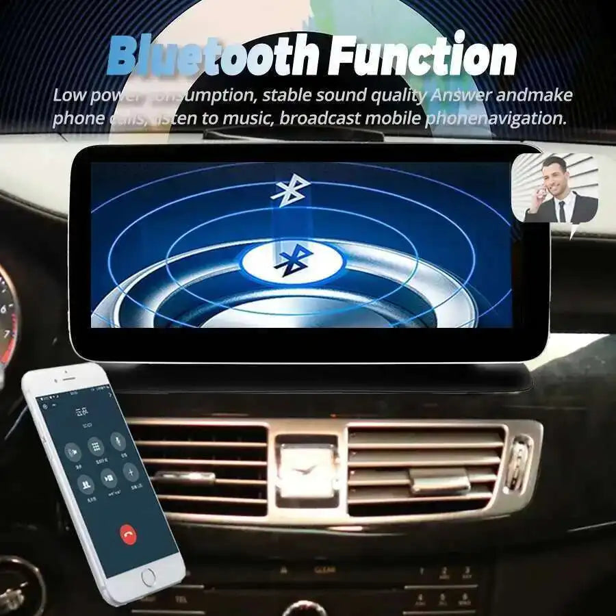 10.25INCH Android 14 DSP BT Car Radio For Mercedes BENZ E Class W212 E200 E230 E260 E300 S