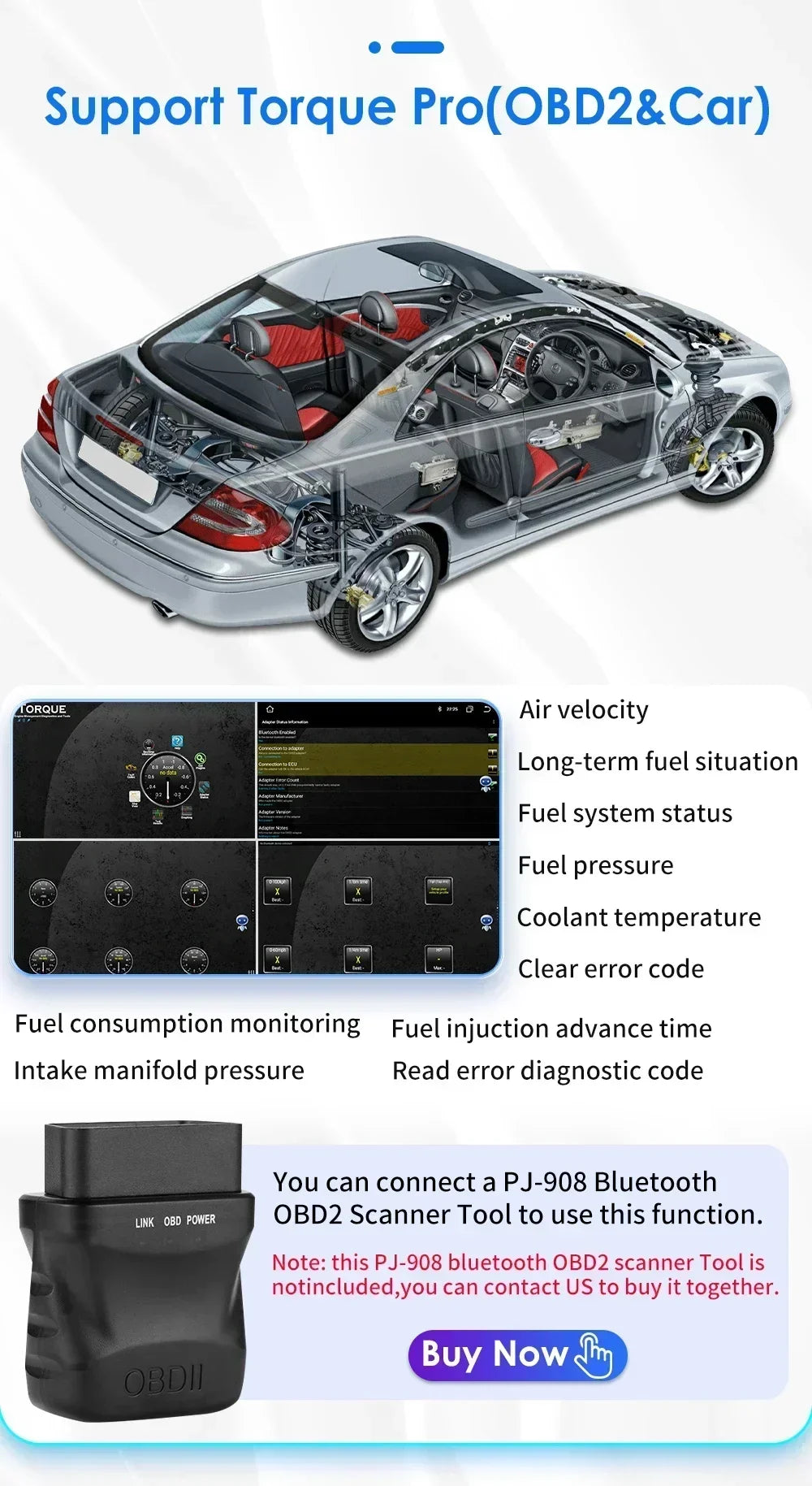 Carplay Android 12 Car Radio For FIAT Grande Punto Linea 2007-2012 Multimedia Video Player