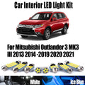 11-Piece LED Interior Light Kit for Mitsubishi Outlander 3 MK3 III 2014 -2019 - Canbus Dome Map Door Trunk Bulbs | AU...
