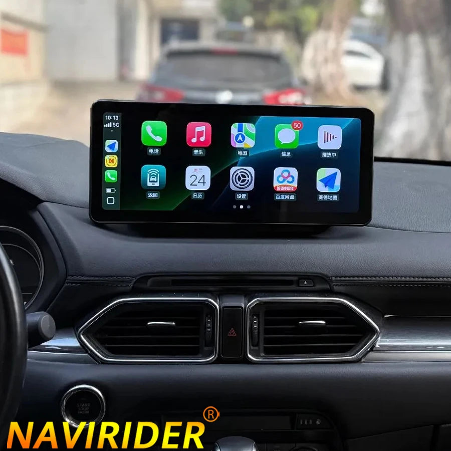 12.3inch Dual System For Mazda CX5 2017-2025 Android Car Radio Multimedia Video Player Ste