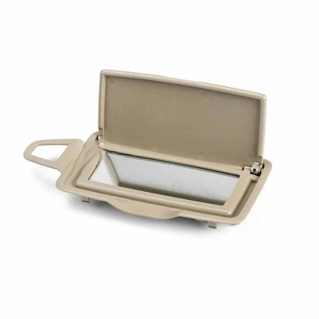 Sun Visor Mirror Frame Cover FOR Mercedes Benz E Class W212 CLS W218 Beige Plastic Car Acc