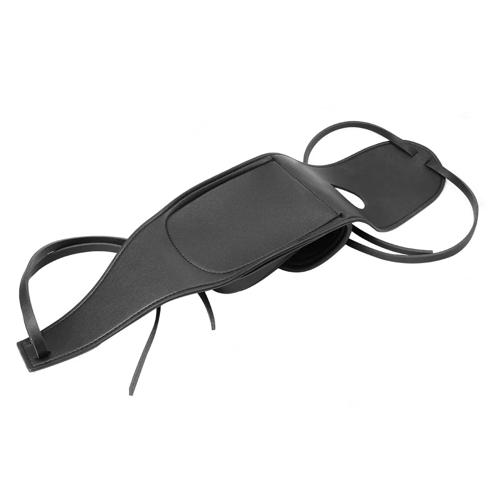 Motorcycle PU Leather Fuel Gas Tank Dash Console Center Pouch Bag Pad Cover For Harley Sportster - Automotive LED Light