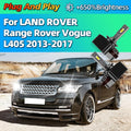 LED Headlights HID D3S Turbo Car Light Bulbs 30000LM For LAND ROVER Range Rover Vogue L405