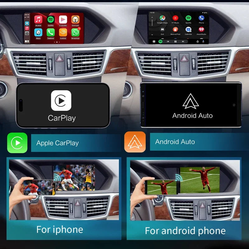 Newest Wireless CarPlay Android Auto Interface for Audi Q5 2010-2020, with Mirror Link Air