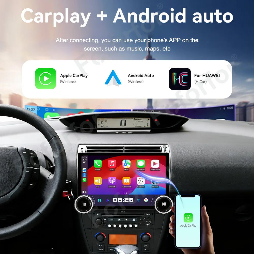 Premium HD Car Media Player 11.5 Inch Ultra Large Full Touch Android 15 GPS Navi Radio Ste