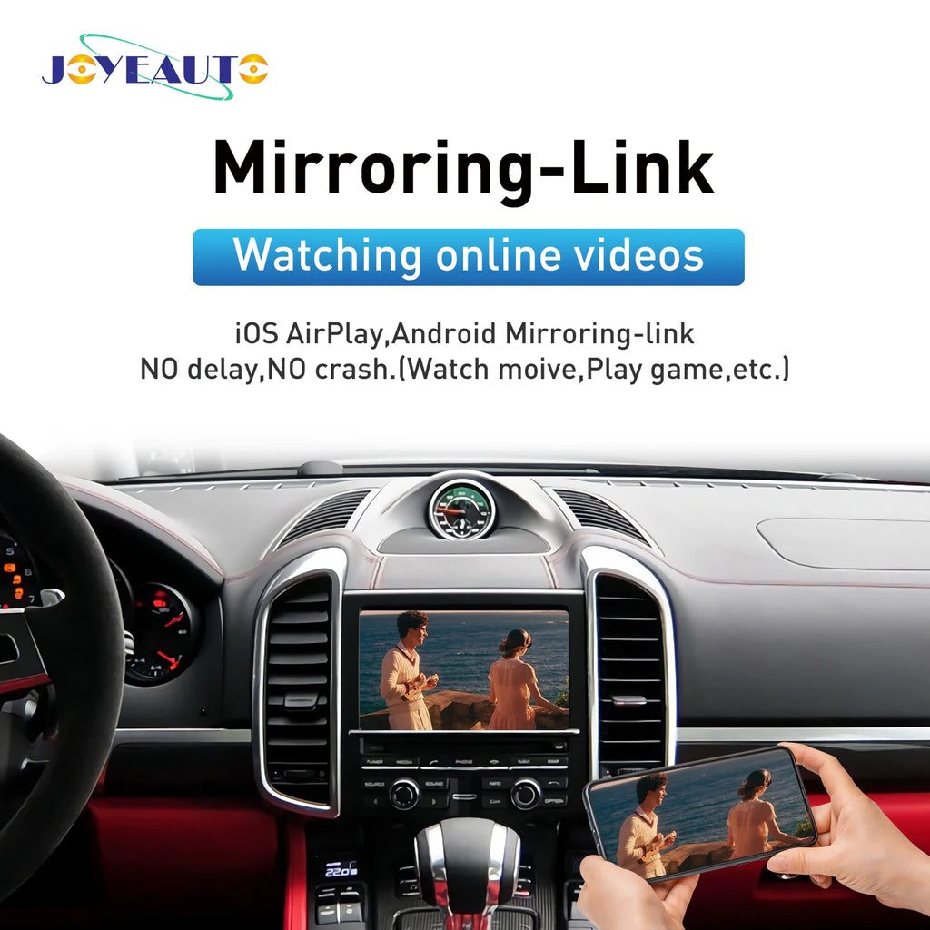 Wireless Apple CarPlay & Android Auto Interface for Porsche Cayenne Macan Panamera 911 Boxster 718 958 PCM3.1 - OEM Inte