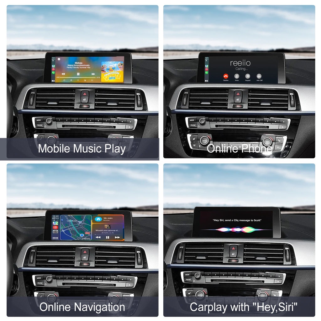 Wireless CarPlay for BMW 1 2 3 4 5 7 Series X1 X2 X3 X4 X5 G01 2017-2019 with Android Mirr