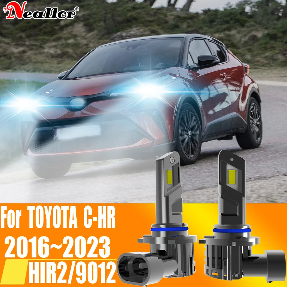 HIR2 Led Headlight Canbus No Error 9012 Car Bulb High Power 6000K White Light Diode Lamp 1