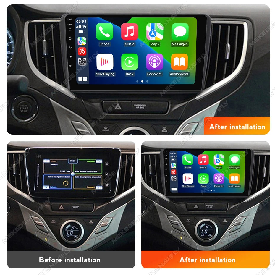 IPS touch screen 9inch Car Radio For Suzuki Baleno 2015 - 2018 Wireless Carplay AUTO Multi