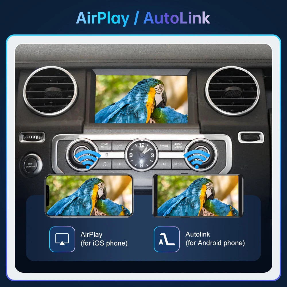 CN Road Top Wireless Carplay For Land Rover/Jaguar/Range Rover/Evoque/Discovery 2012-2016  | AUTOKITSHOP