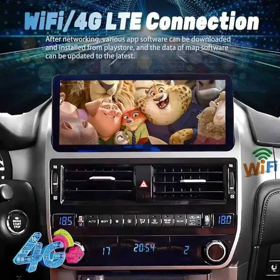 For Lexus GX400 GX460 2008-2021 Upgrade To 2024 Player GPS Stereo Audio 10.9inch Android 1 | AUTOKITSHOP