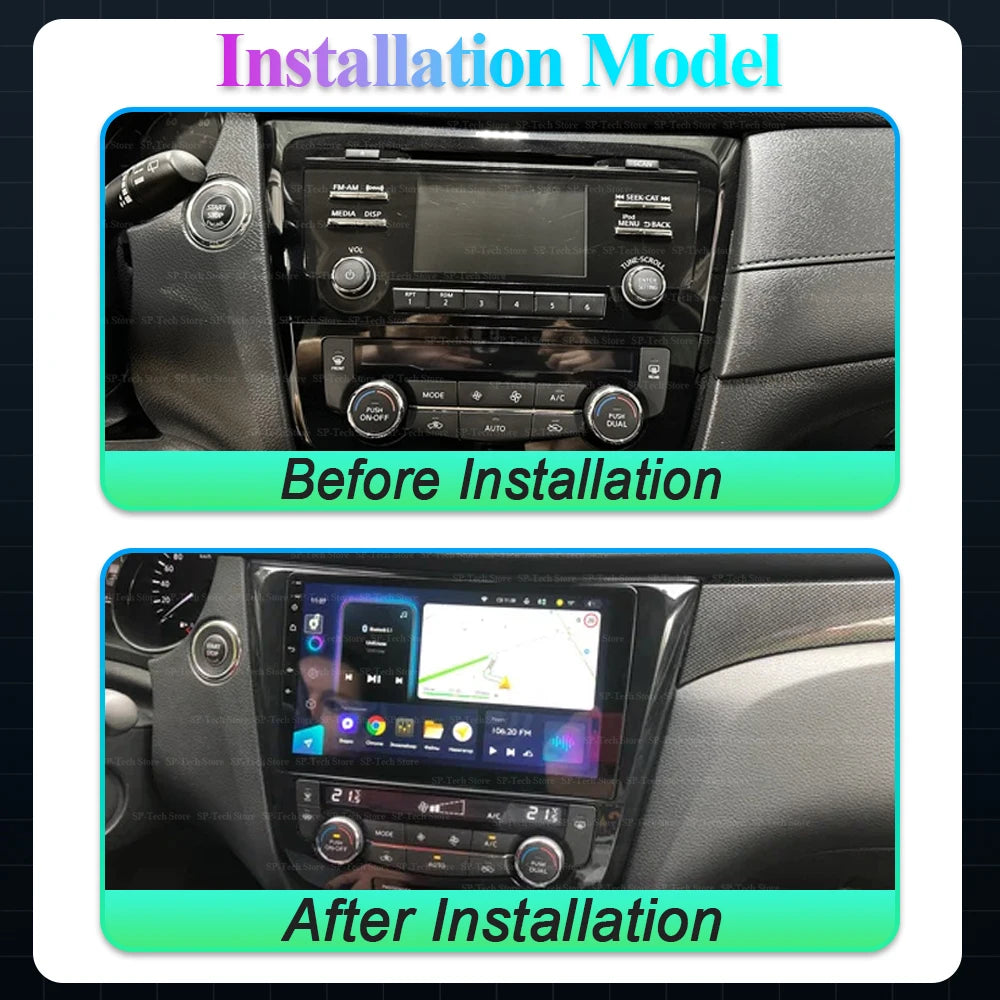 Android 16 For Nissan X-trail Xtrail X - Trail 3 T32 2013-2022 Qashqai 2 J11 Car Radio Mul | AUTOKITSHOP
