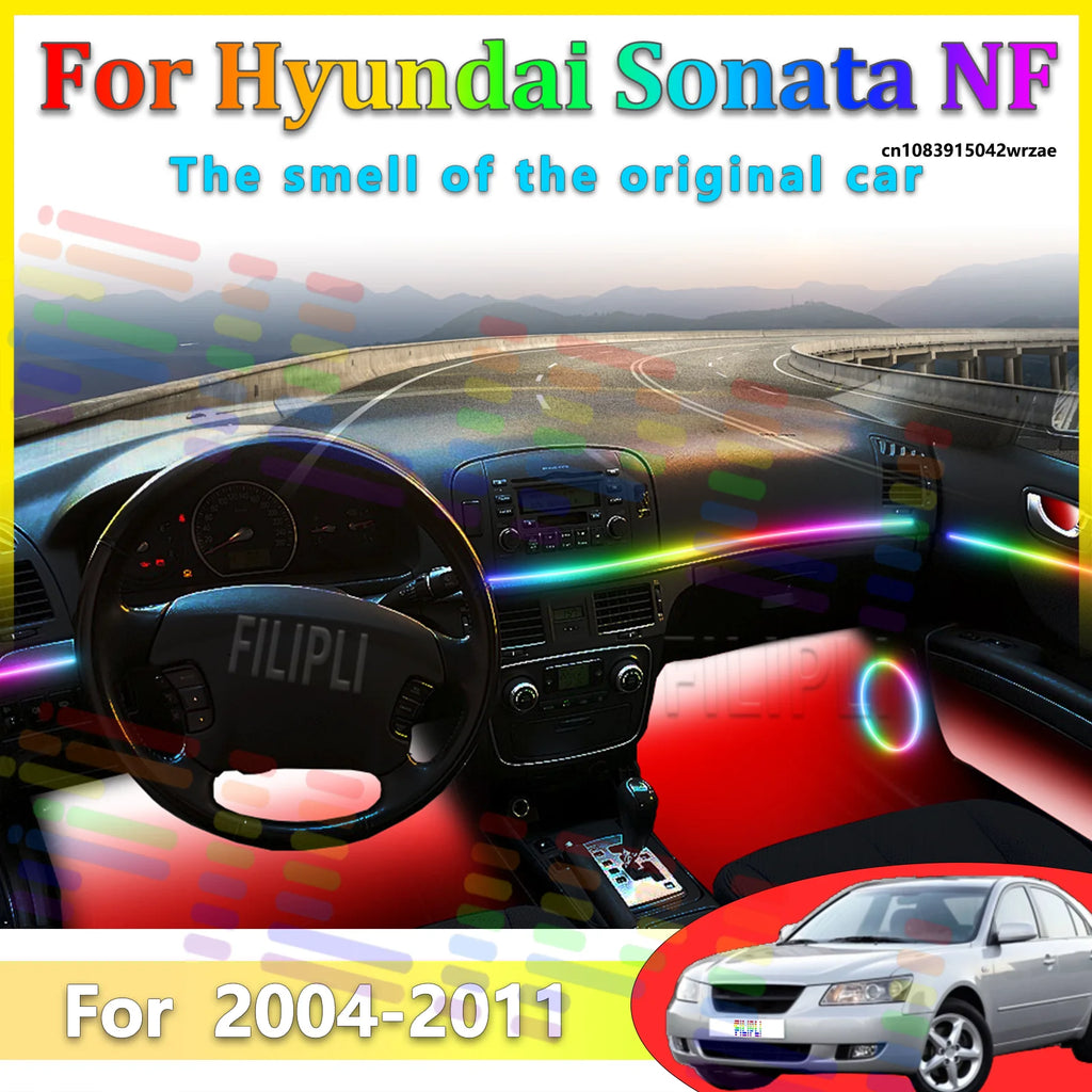 64 RGB - Neon Strip - for Hyundai - App Control - Car Interior Lighting | AUTOKITSHOP