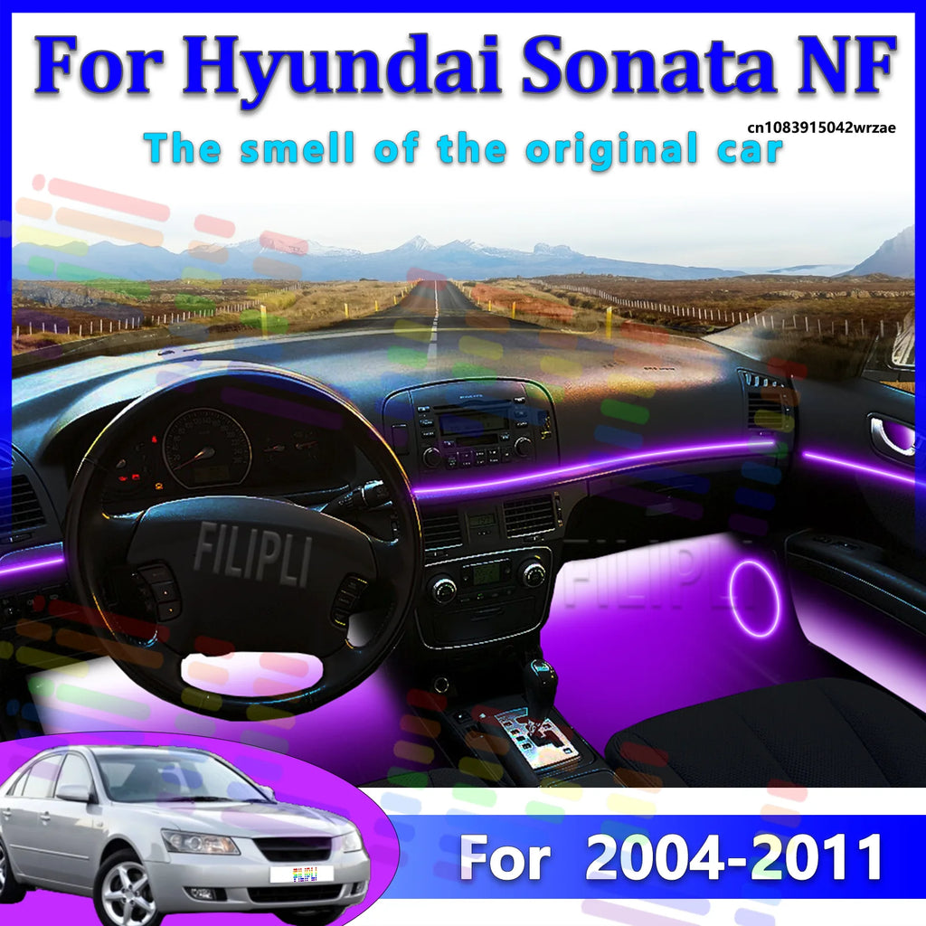 64 RGB - Neon Strip - for Hyundai - App Control - Car Interior Lighting | AUTOKITSHOP