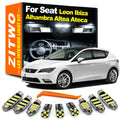 Complete Car Bulbs Accessories LED Interior Light Kit For Seat Leon 1M 1P 5F Ibiza 6J 6P Alhambr - Canbus LED Car Light