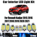 14-Piece LED Interior Light Kit for Renault - Canbus Error-Free Interior Bulbs