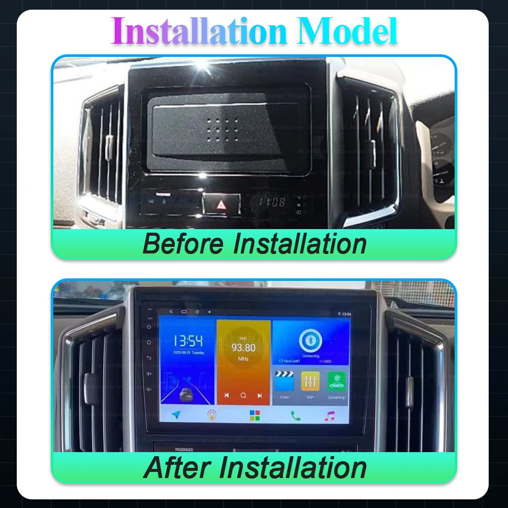 Android 16 For Toyota Land Cruiser 200 11 2015-2020 Car Radio Multimedia Navigation Androi | AUTOKITSHOP