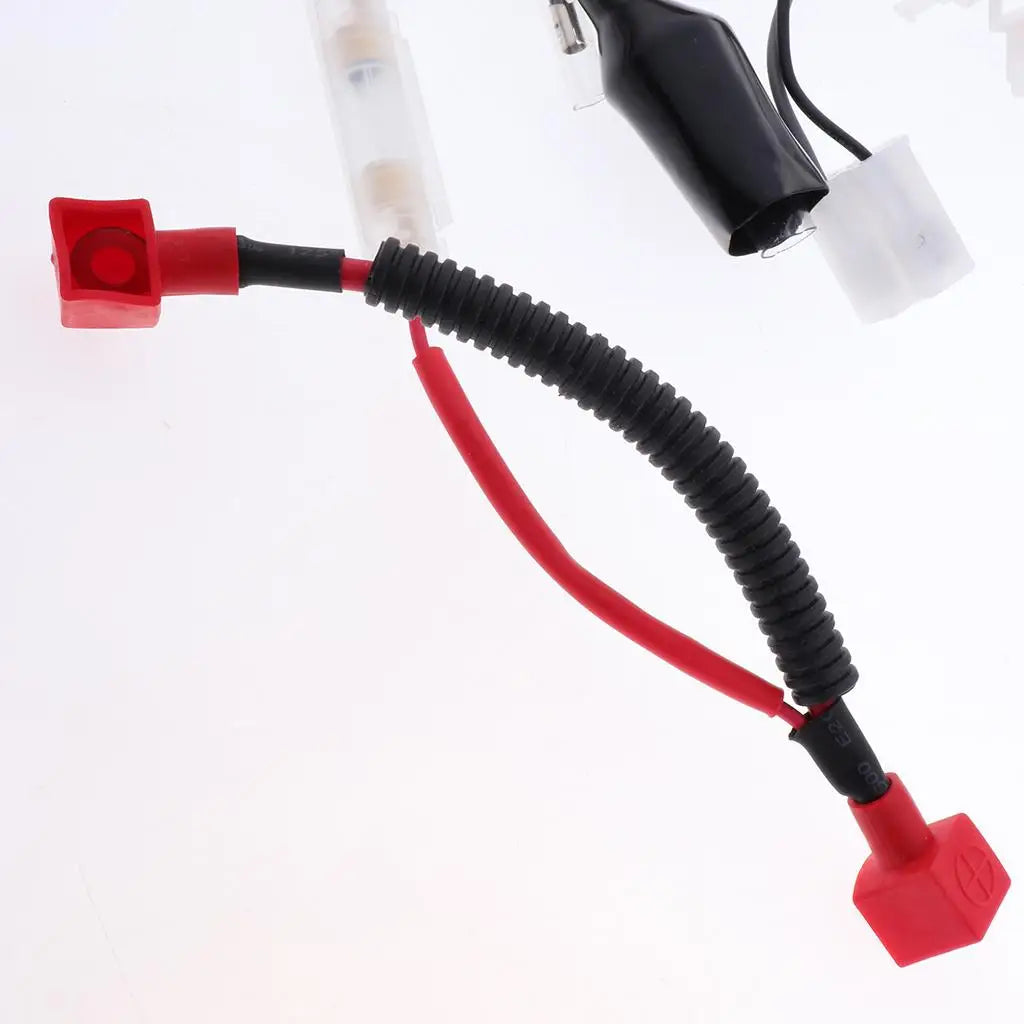 Harness Wire Assembly Durable Copper Plastic Electric Motorcycle Wiring Loom with Socket Plug Co - Automotive LED Light