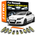 ZITWO For Renault Megane 3 III MK3 Hatchback Estate Grandtour Coupe 2009-2015 LE for Renault MK3 2009-2015 - Canbus LED