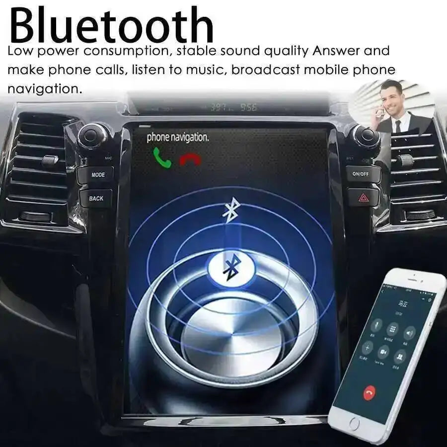 Navigation Wireless BT Carplay Qled Screen For Toyota Fortuner 2016-2020 Android 15 GPS Ca