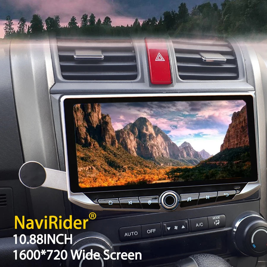 10.88inch Android 14 Qled Screen Carplay For Honda CR-V CRV 2007-2011 Type-C Charging Mobi