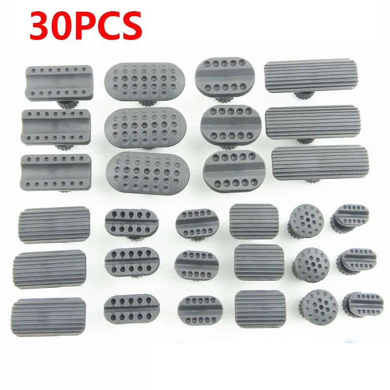 30pcs/set Thickened Bold Dent Puller Glue Pulling Tabs Paintless Removal Body Repair Tools