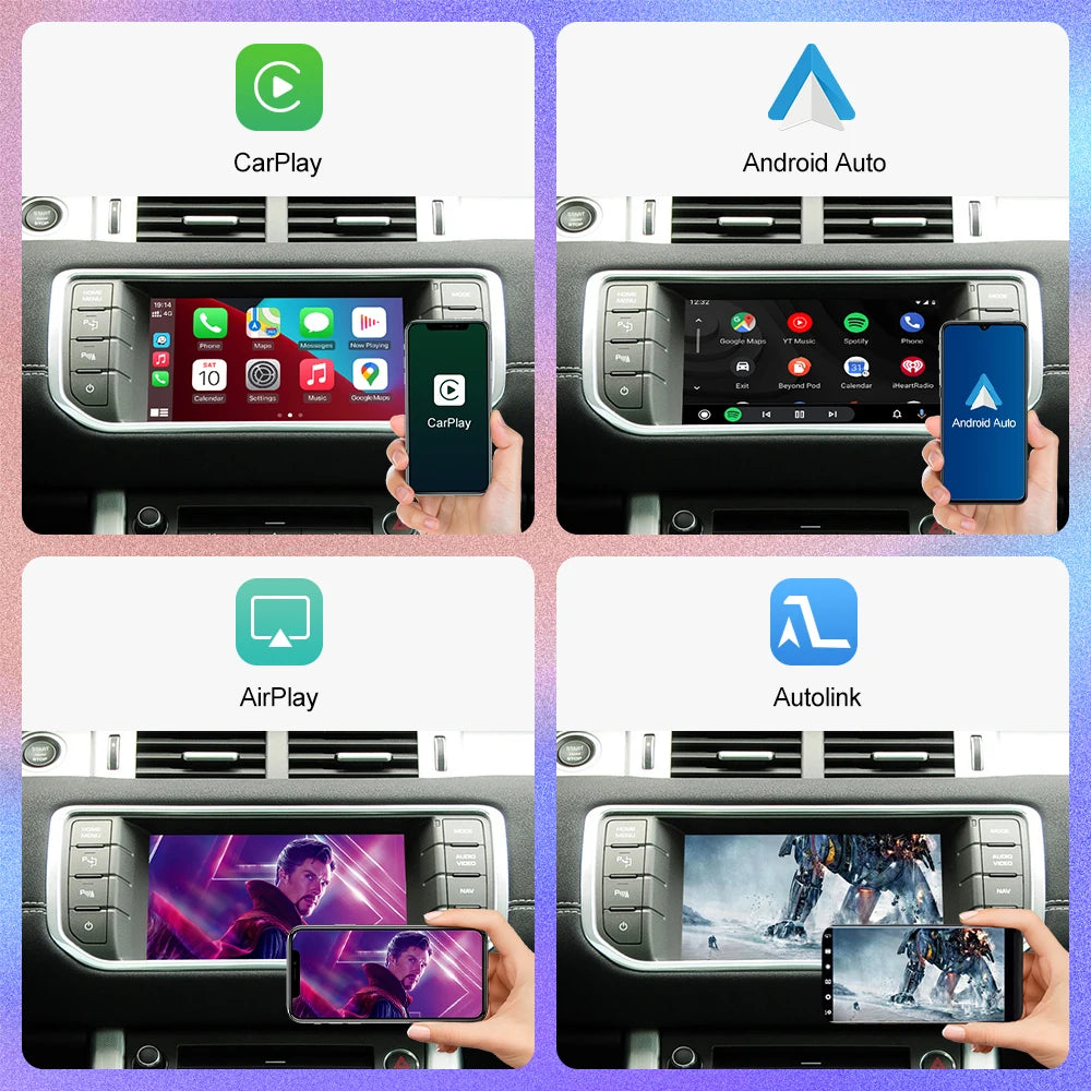 Wireless Carplay For Land Rover/Jaguar/Range Rover/Evoque/Discovery 2012-2018 Android Auto | AUTOKITSHOP