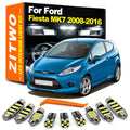 ZITWO 11Pcs LED Interior Dome Light Bulb Kit For Ford Fiesta MK7 2008 2009 2010  for Ford MK7 - Canbus LED Car Light