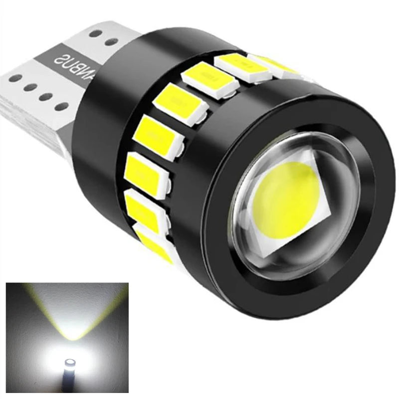 2-Piece LED Interior Light Kit for W5W T10 - Canbus Error-Free Interior Bulbs