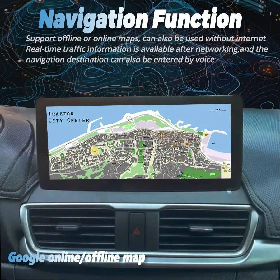 Dual System Android Auto Carplay For Mazda 3 Axela 2015-2019 GPS Car Radio Multimedia Srer