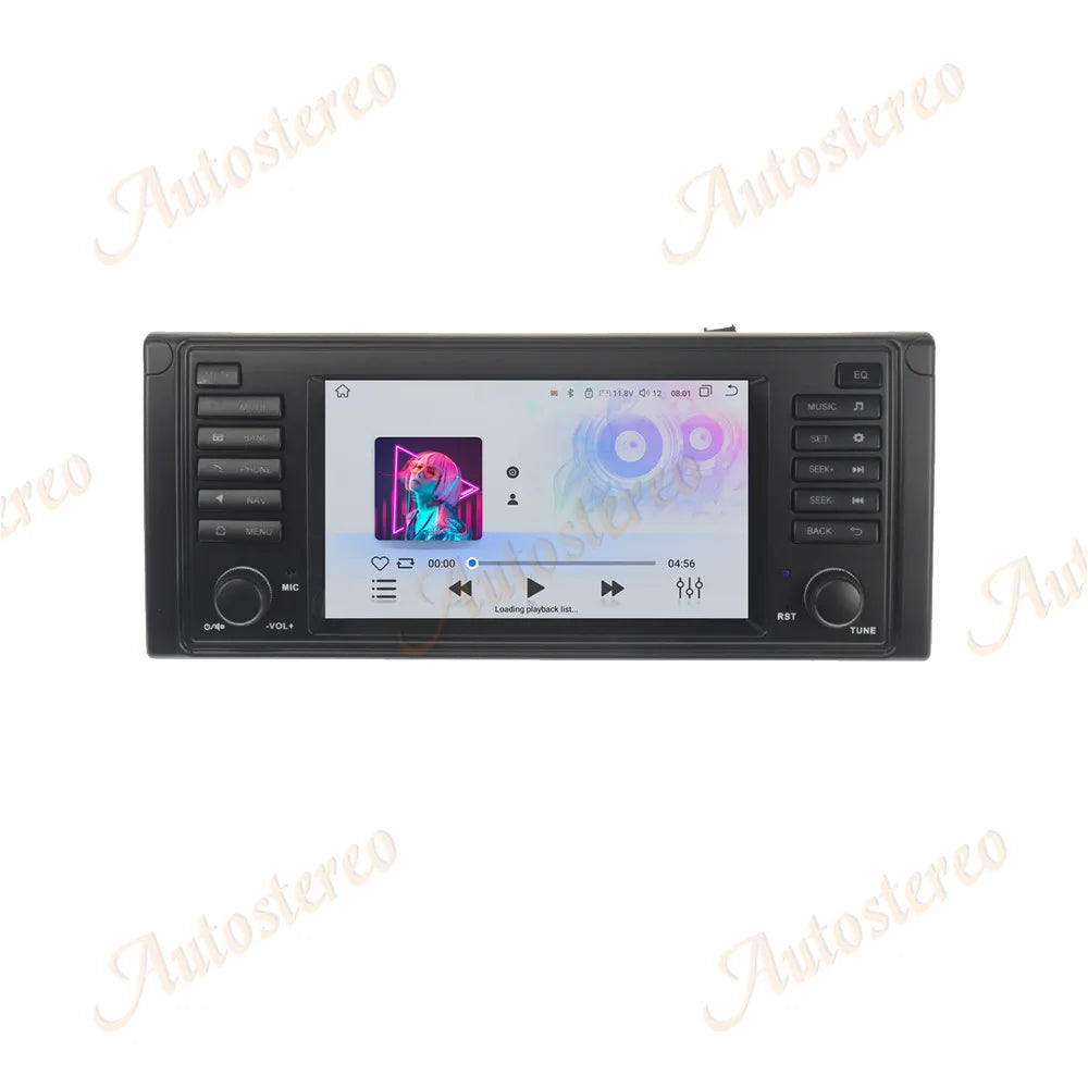 Android 14 Carplay For BMW X5 E53 1996-2005 Car GPS Navigation Head Unit Multimedia Player