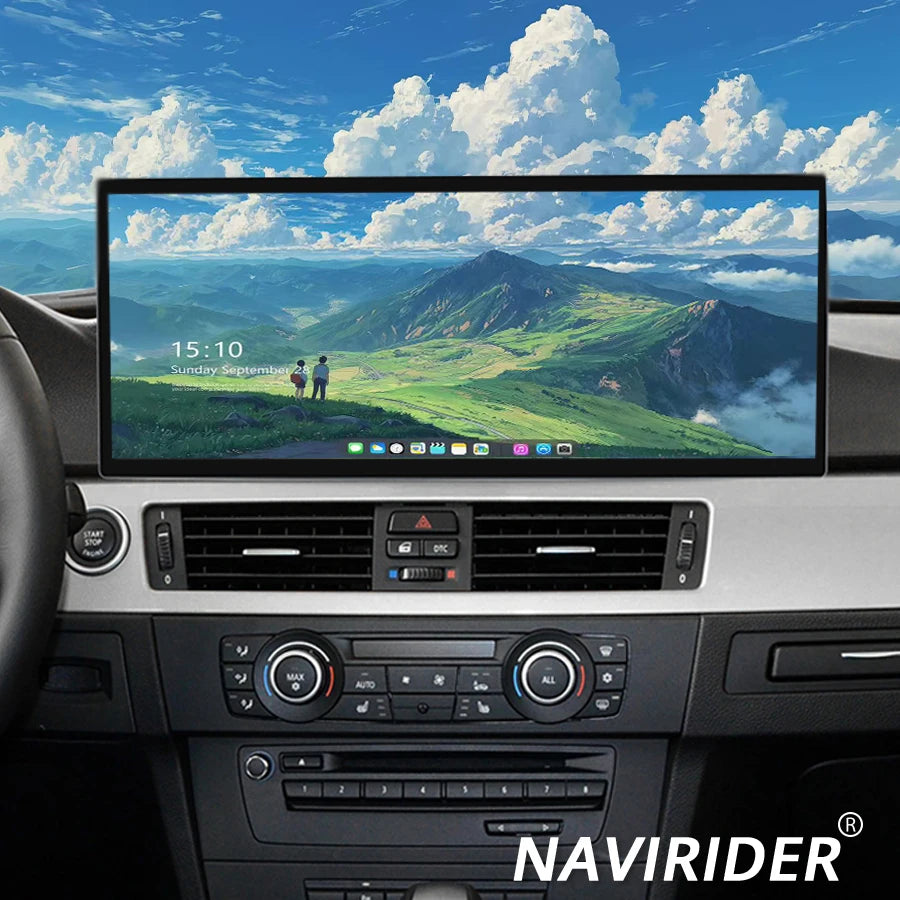 GPS DSP Screen For BMW 1 3 5 7 Series X1 X3 X5 Z4 15.8Inch Auto CarPlay AHD Built-in360 Na