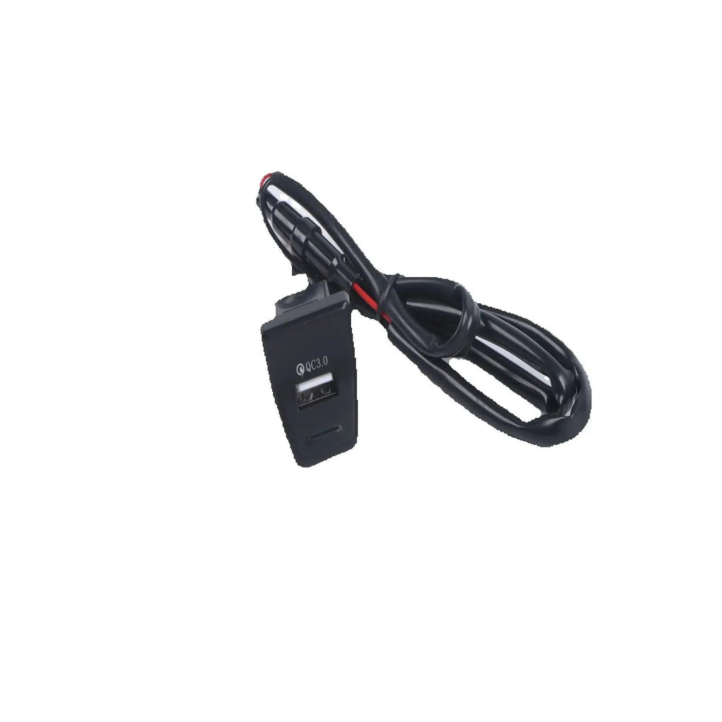 USB Fast Charger QC 3.0 Hub FOR Toyota RAV4 2019-2020 Car Accessories