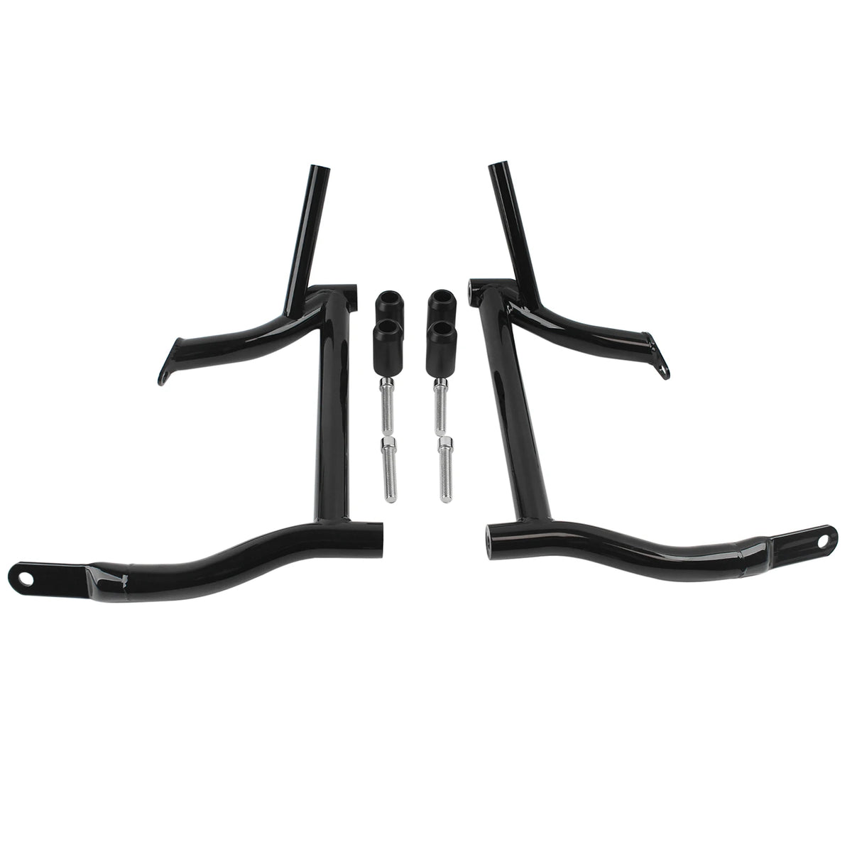Motorcycle Black Saddlebag Guard Rails Bag Guards For Harley Road Glide Street Glide Road King E - Automotive LED Light