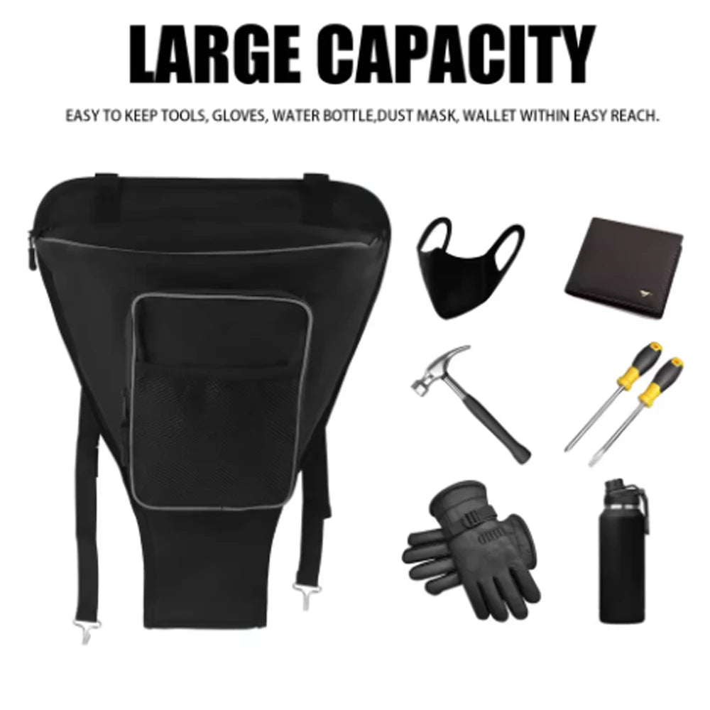 UTV Cab Pack Center Seat Storage Bag For Polaris RZR 570 800 S 900 1000 XP 2014- for Seat 2014-2024 - Automotive LED Lig