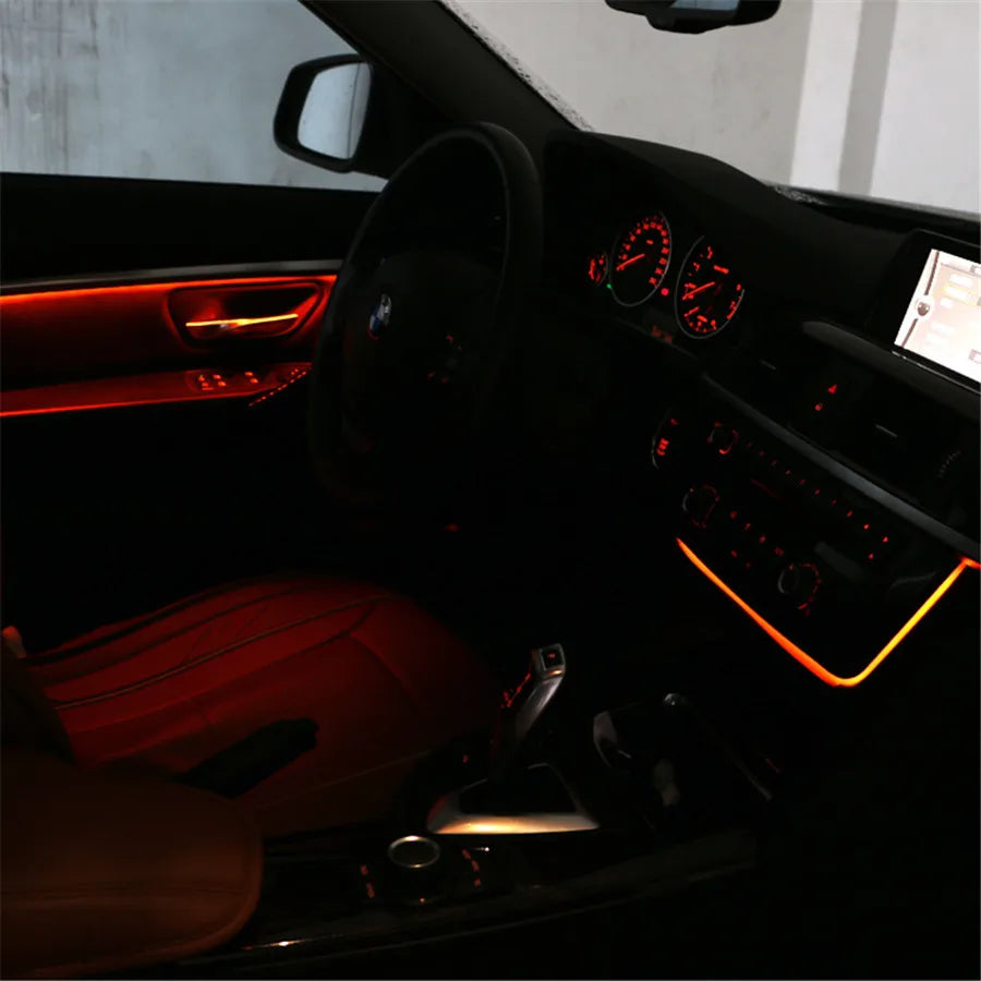 2 Colors - Ambient Light - for BMW F30 - Car Interior Lighting
