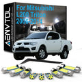 LED Interior Light Bulb Kit For Mitsubishi L200 Triton Strada Sportero Hunter 2006 2007 20