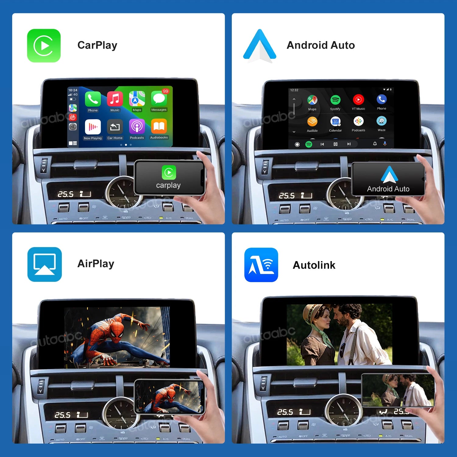 Wireless CarPlay Interface for Lexus with Touchpad NX RX IS ES GS RC CT LS LX LC UX 2018-2 | AUTOKITSHOP