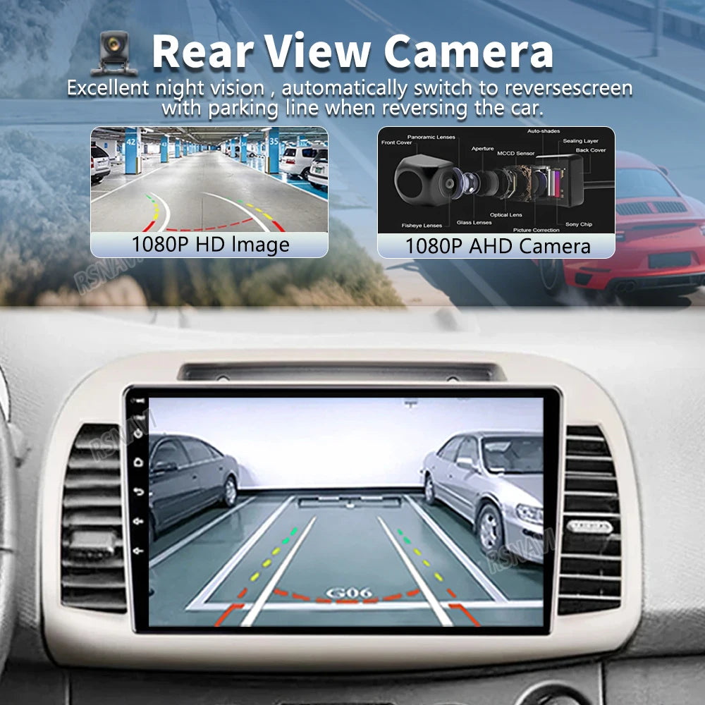 Android 16 Carplay Auto Car Radio For Nissan March Micra K12 2002-2010 Navigation Autoradi