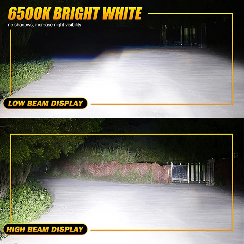 4800W H7 H4 LED Headlight CANBUS H1 H8 H9 H11 9005 HB3 9006 HB4 9012 HIR2 Led Bulbs For Ca