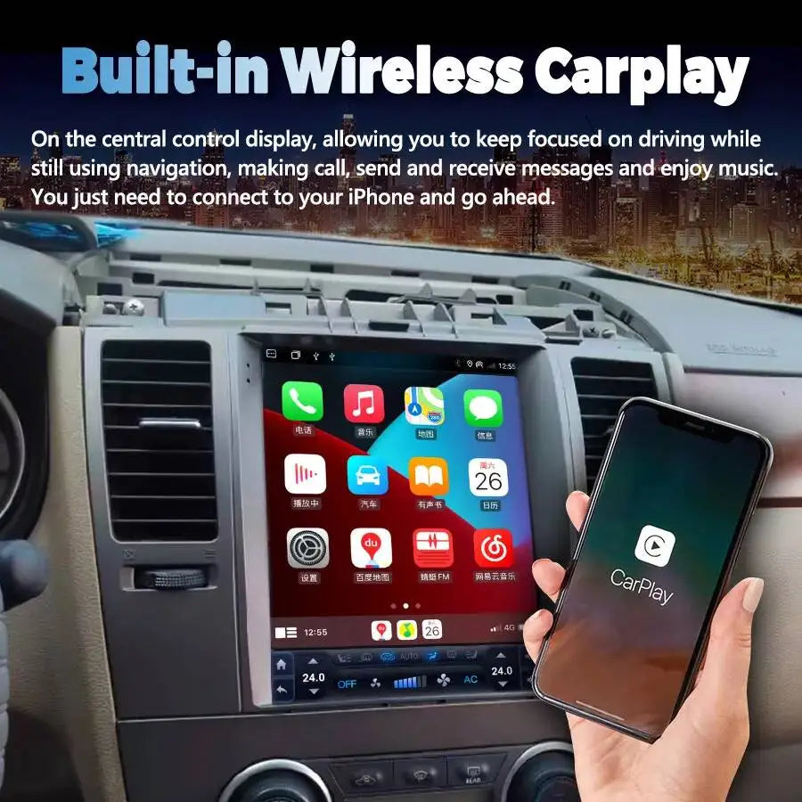 Autoradio Head Unit 9.7" Android Screen For Nissan Tiida 2008 2009 2010 2011 Navigation Ca | AUTOKITSHOP