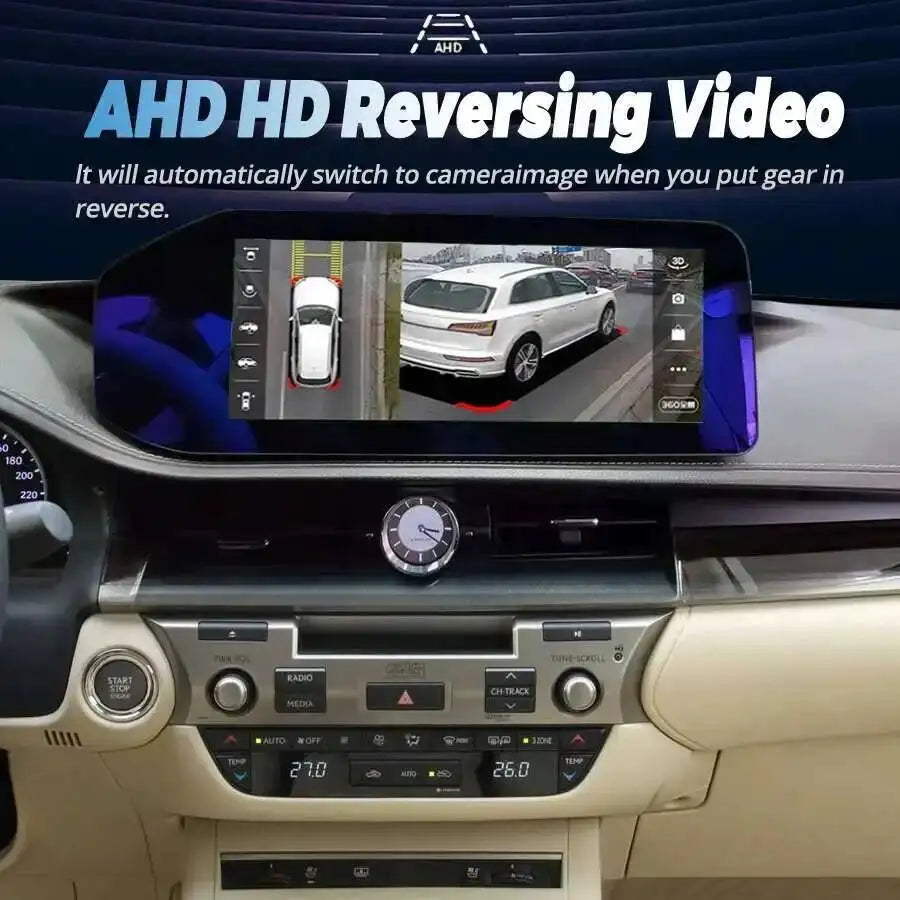 For Lexus ES ES300 ES250 ES350 ES300h 2013-2017 Car Radio Built-in 360 Wireless Carplay St | AUTOKITSHOP
