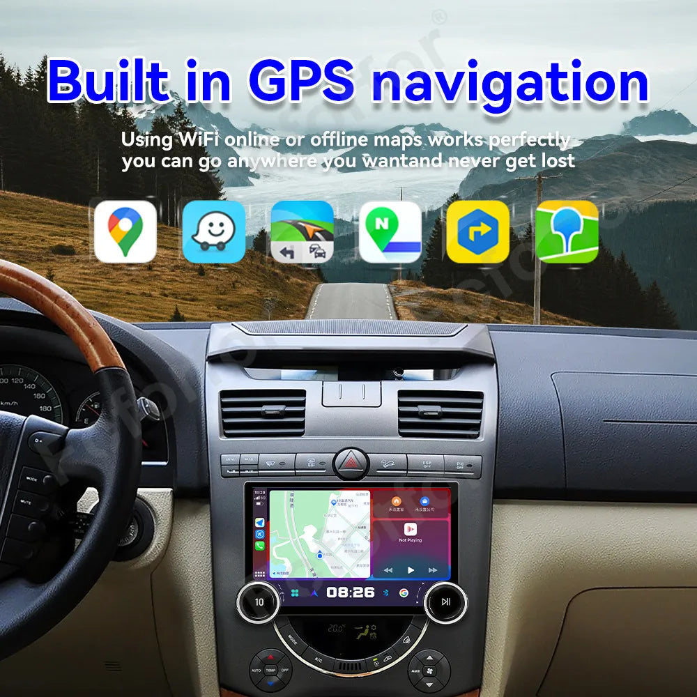 Luxury Modern Android 15 11.5 Inch HD Touch Wireless CarPlay Android Auto GPS Multimedia P