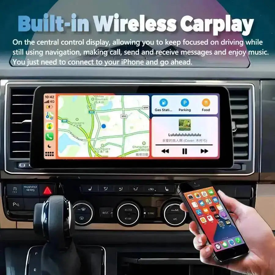 Android 15 GPS Multimedia Carplay Head Unit Car Video Player For VW Caravelle 6 T6 2015-20 | AUTOKITSHOP