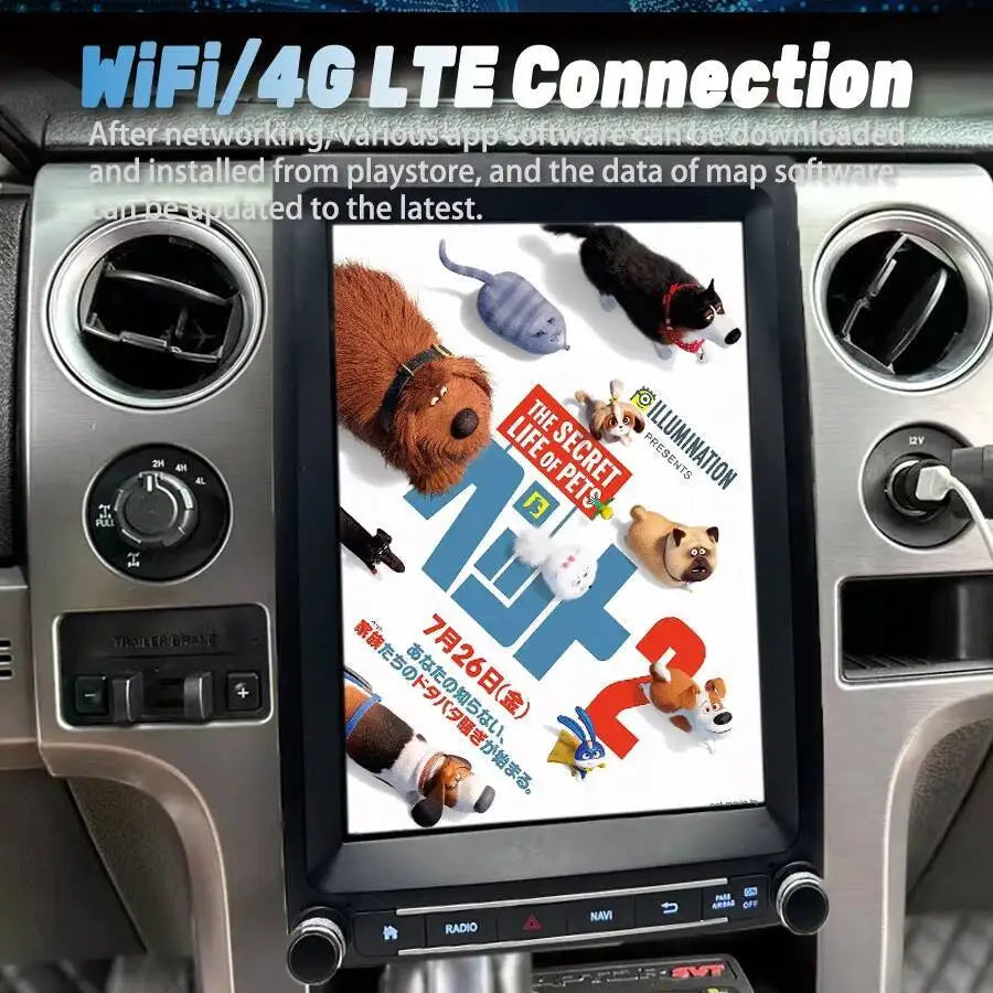 Carplay Navi Android 15 IPS Screen For Ford F250 F350 F450 F650 2013-2015 Car Radio Multim