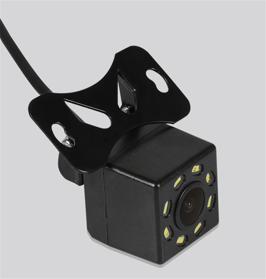8LED Car Rearview Camera CCD Camera Intelligent Dynamic Trajectory Night Vision Reverse Pa