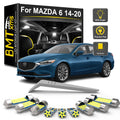 13-Piece LED Interior Light Kit for Mazda 6 GJ GL Sedan - Canbus Error-Free Bulbs | AUTOKITSHOP