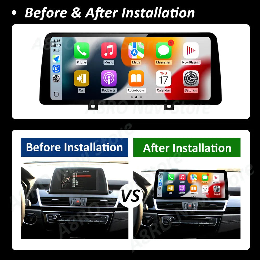 10.33 / 12.3'' for BMW 2 Series F45 F46 2014 2015 - 2018 Car Multimedia Video Player Carpl | AUTOKITSHOP