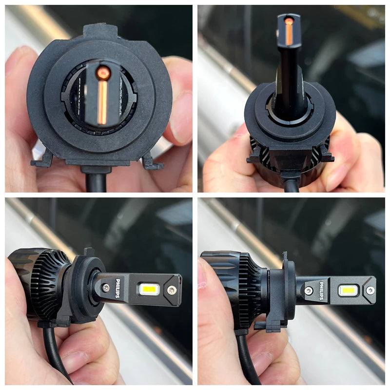 H7 LED Adapter Holder For Focus MK3 2015 2017 Fiat 500 Land Rover Discovery Headlight Lamp